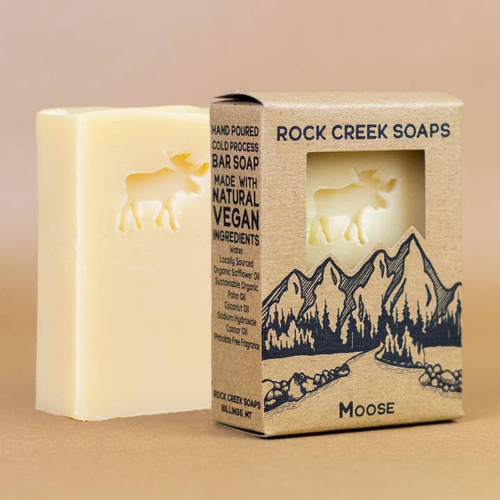 Rock Creek Soaps - Wholesale Bar Soap - Moose Bar Soap: Balsam & Cedar8