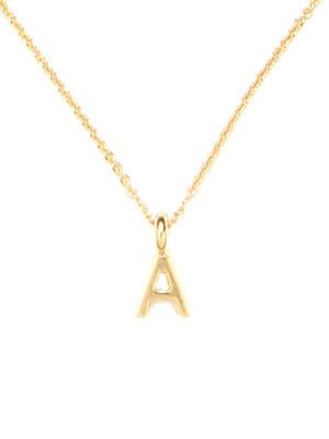 David Aubrey Jewelry - Wholesale Pendant/Charm Necklace - ALS Monogram 18k gold plated necklace. Mother's day gift2