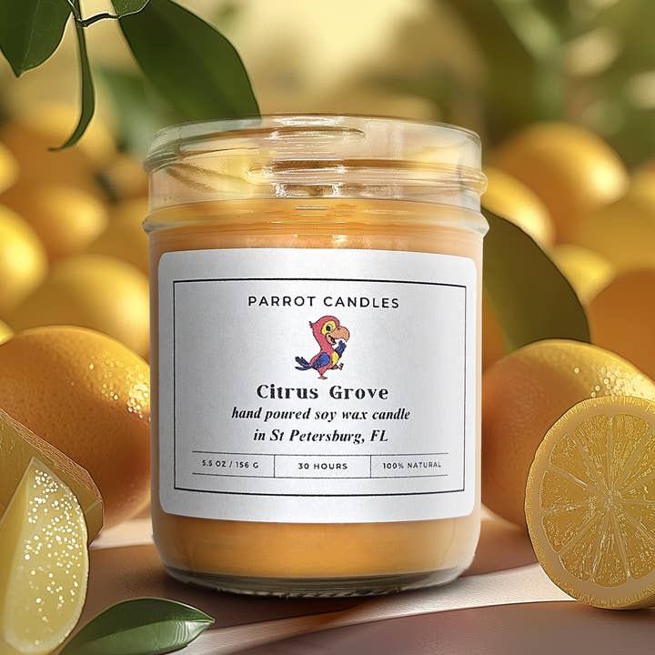 Citrus Grove för wholesale av Parrot Candle LLC