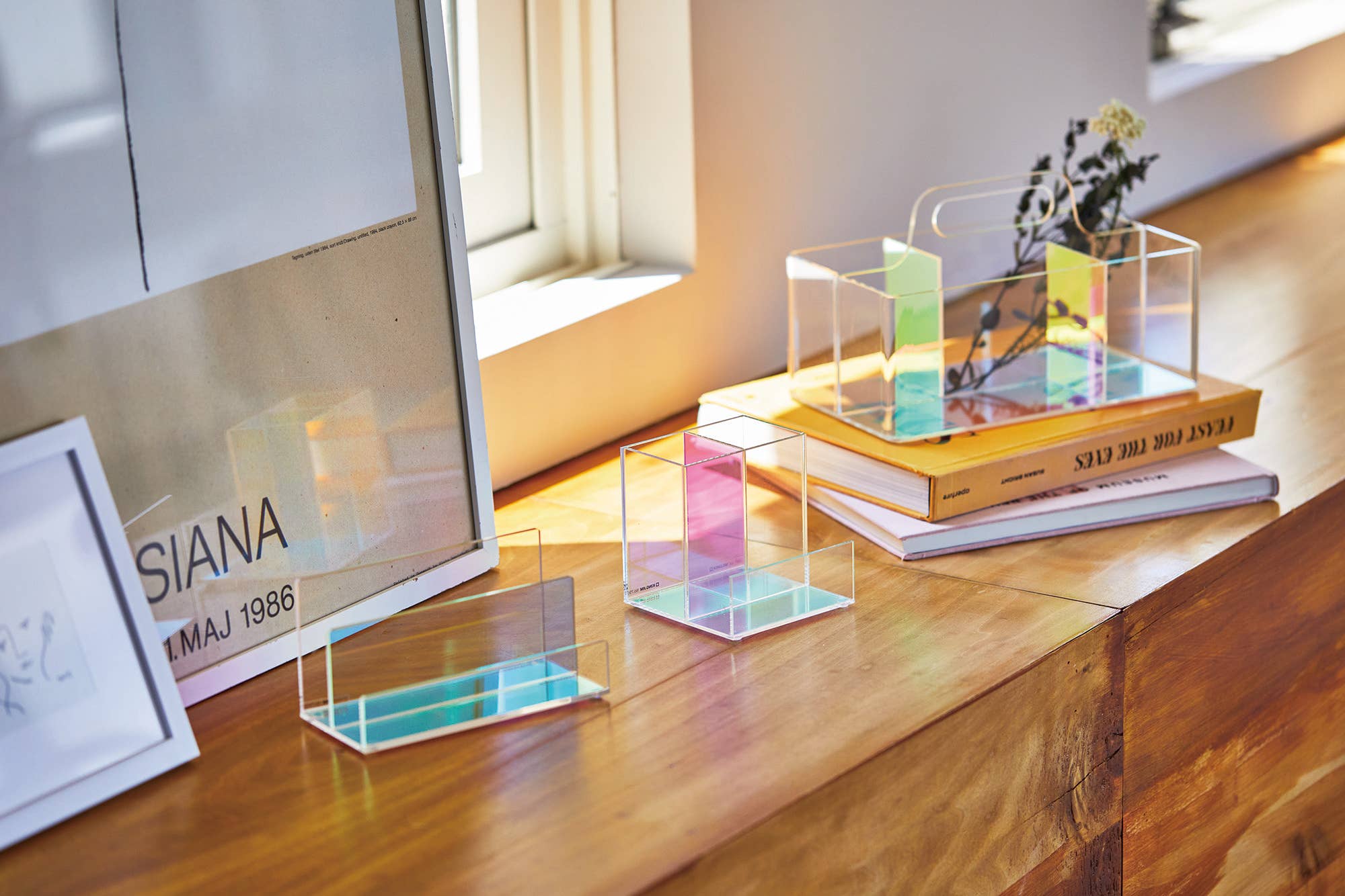 HITOTOKI by KING JIM - Wholesale Desk Organizer - Lumillia Acrylic Desk Organizer24