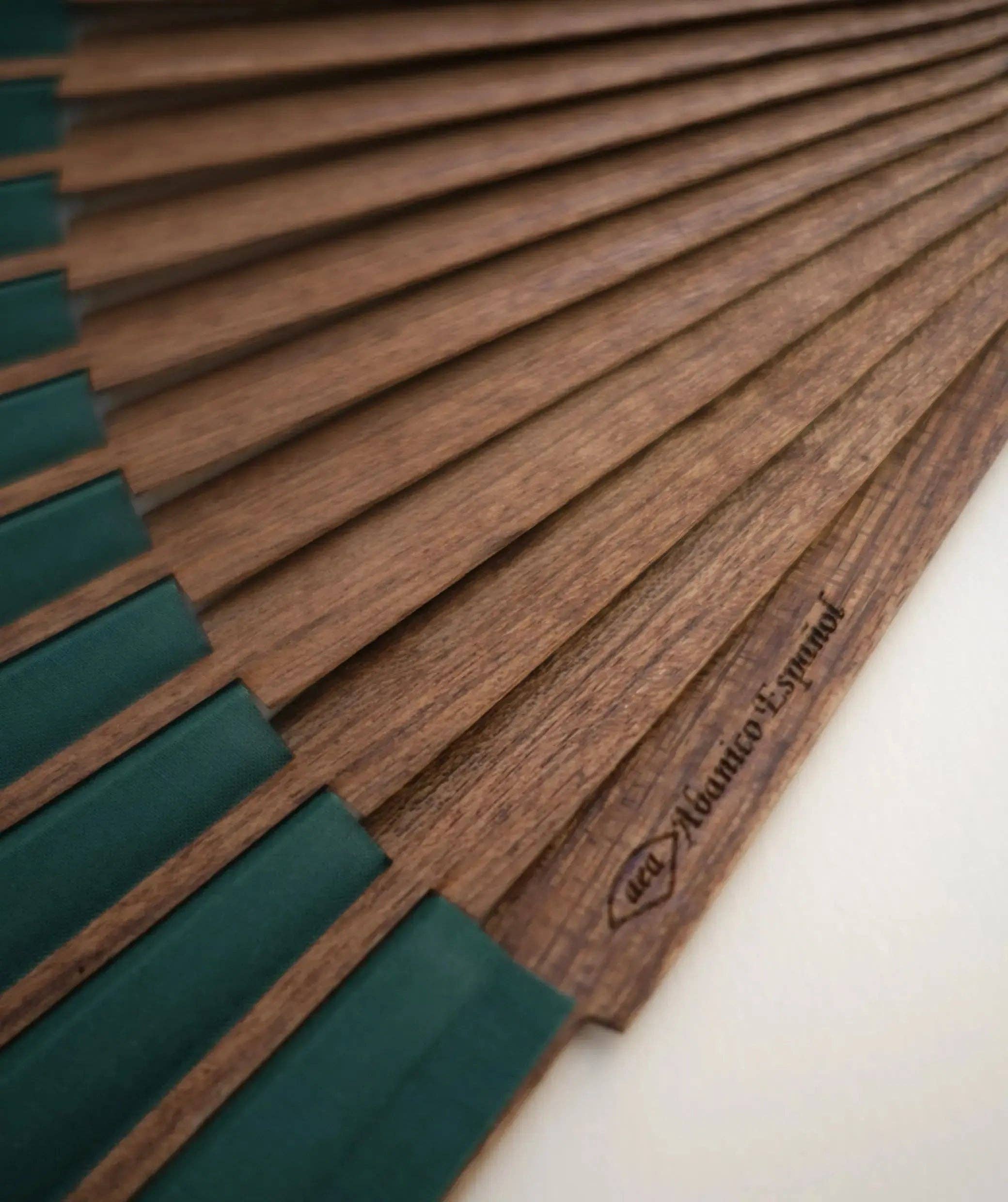 ràfega abanicos - Wholesale Handheld Folding Fan - Abanico Bosque6