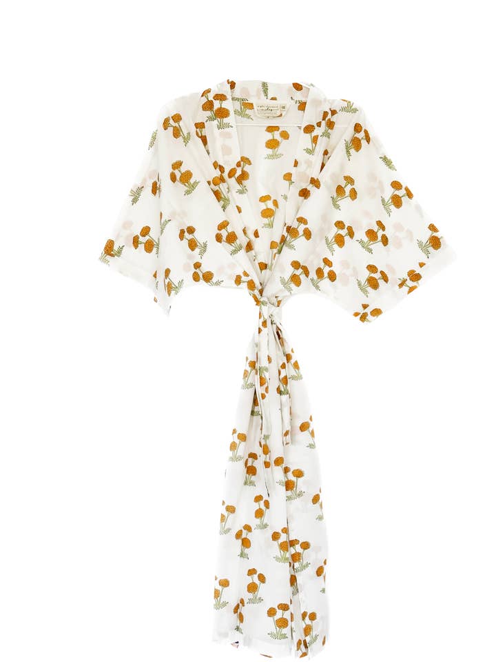 Adult Robe/ Wrap around (with belt) for wholesale by Eight Thousand Miles