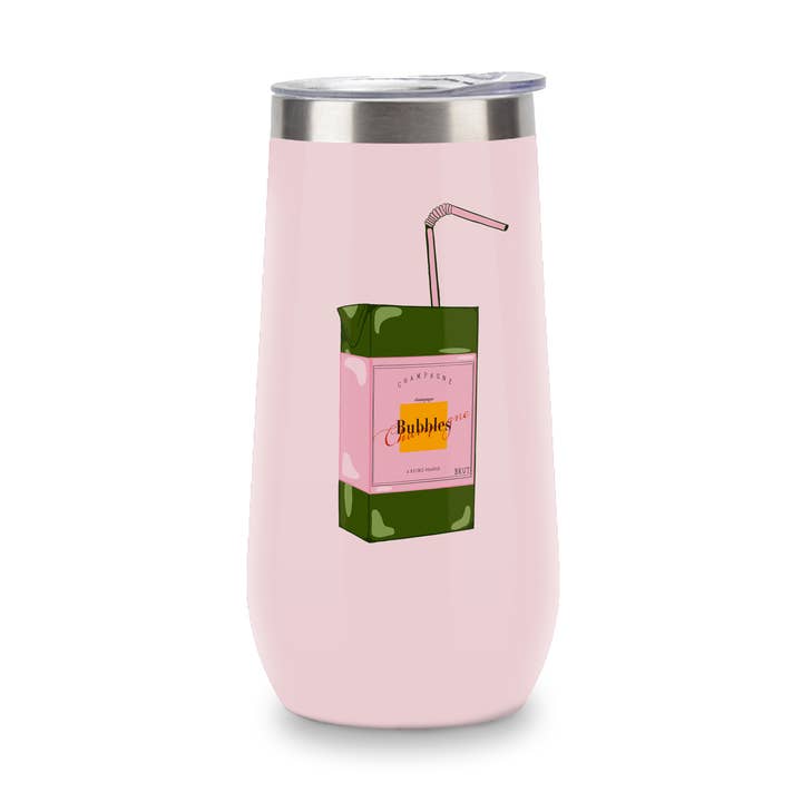 Insulated Champagne Tumbler - Juice Box for wholesale by Toss Designs