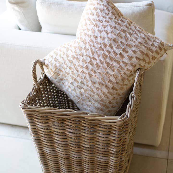 Basketly - Wholesale Basket - Rattan Square Storage Basket on Wheels9