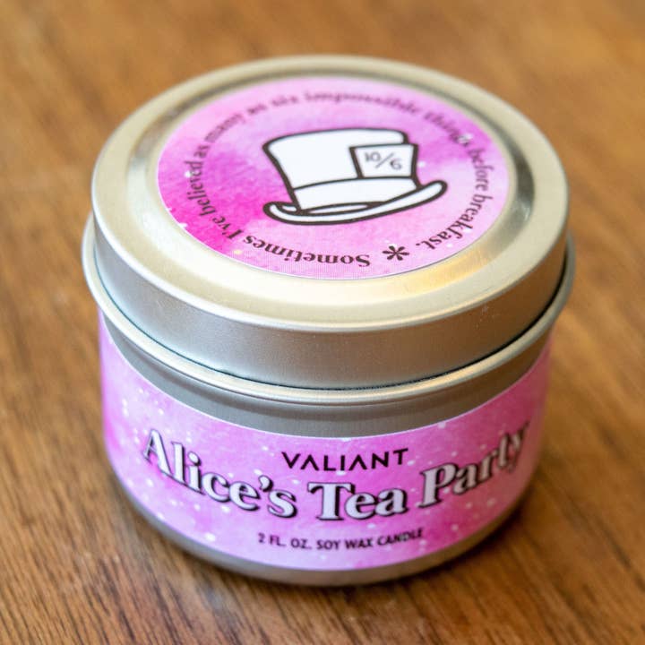 Valiant Candle - Wholesale Travel Candles - Alice's Tea Party0