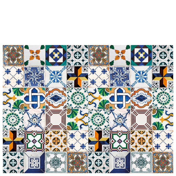 Tappeto in vinile per bambini «Ceramic Patchwork» per la vendita all'ingrosso da parte di Laroom