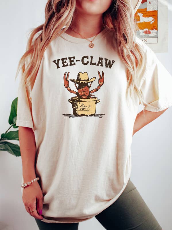 Eleven Fashion - Wholesale Tunic - Women's - Yee Claw Yee Haw Crab Shirt0