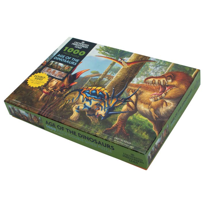 Age of the Dinosaurs Puzzle for wholesale by Unemployed Philosophers Guild