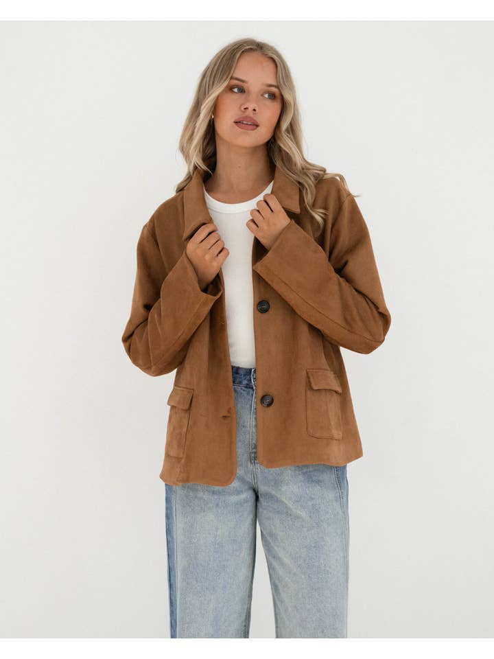 Stellino - Wholesale Jacket – Women's - Kobi Jacket | Brown2
