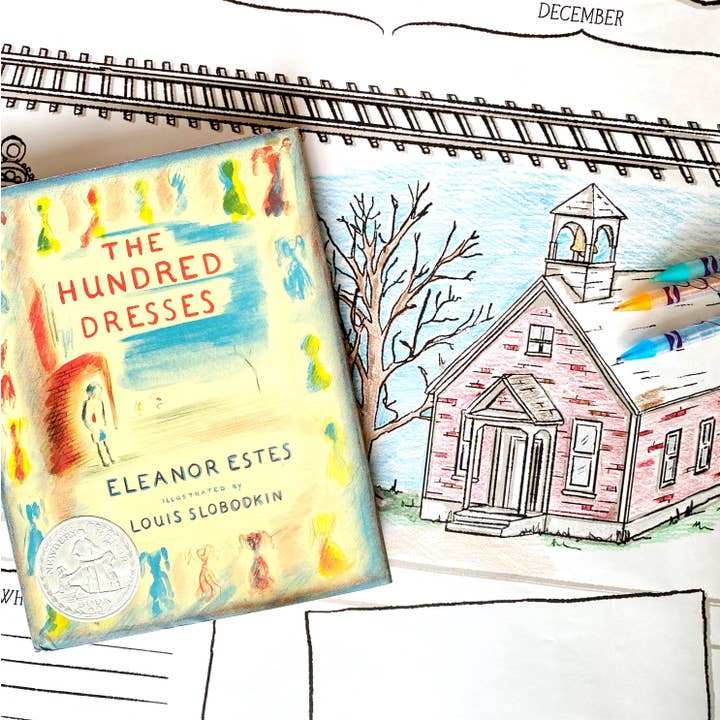 The Hundred Dresses Pipsqueak Read-Aloud Poster for wholesale by Ruby Reads Books