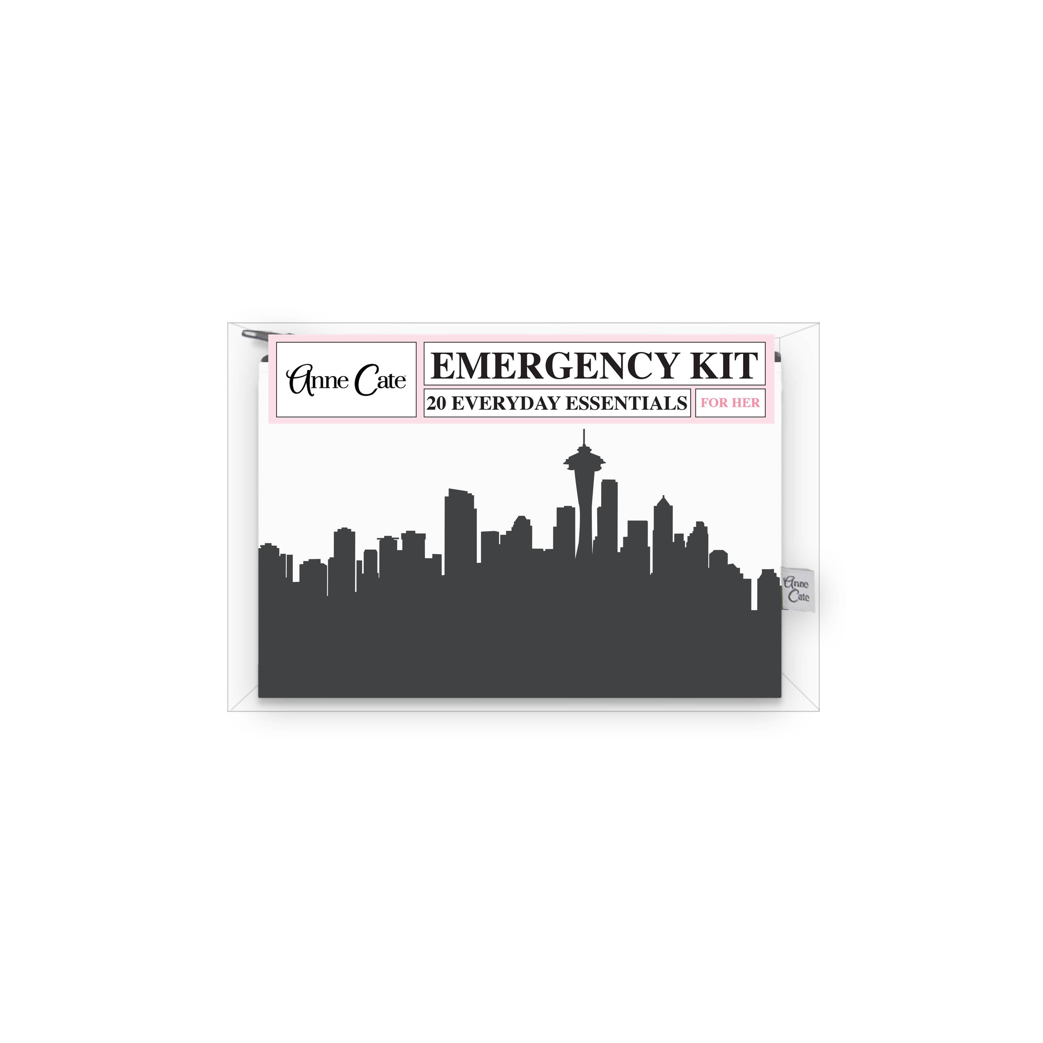 Anne Cate – wholesale Travel set – Skyline Mini Wallet Emergency Kit - For Her71