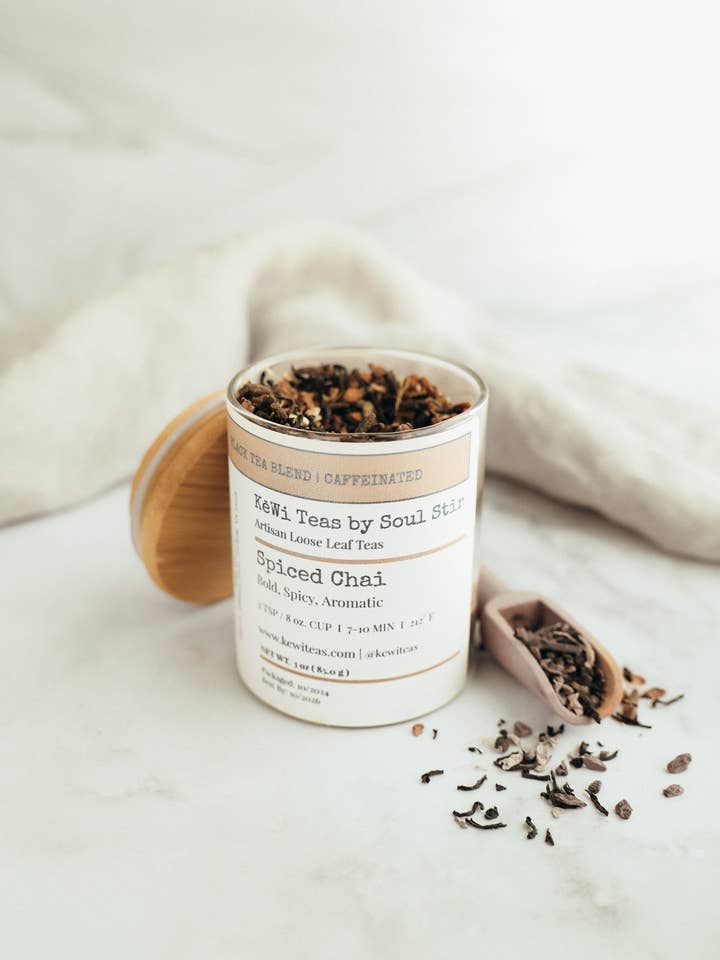 Kryddad Chai | Kryddad Svart Te-blandning för wholesale av KēWi Teas by Soul Stir