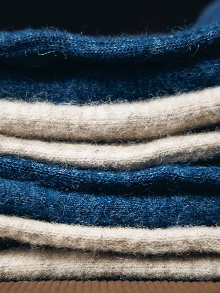 Wollen Alpaca Crew voor wholesale door American Trench