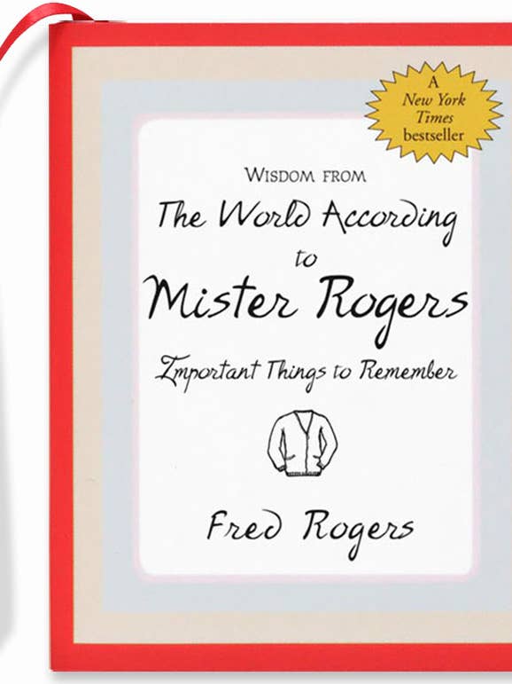 Wisdom from The World According to Mister Rogers Everyday Mini Book for wholesale by Peter Pauper Press
