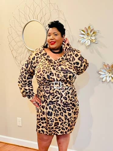 Cheetah Dress for wholesale by Keeler Michelle