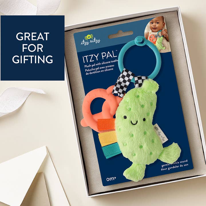 Itzy Ritzy - Wholesale Teether (Not Clip-On) - Baby - *NEW* Itzy Pal - Parker The Pickle