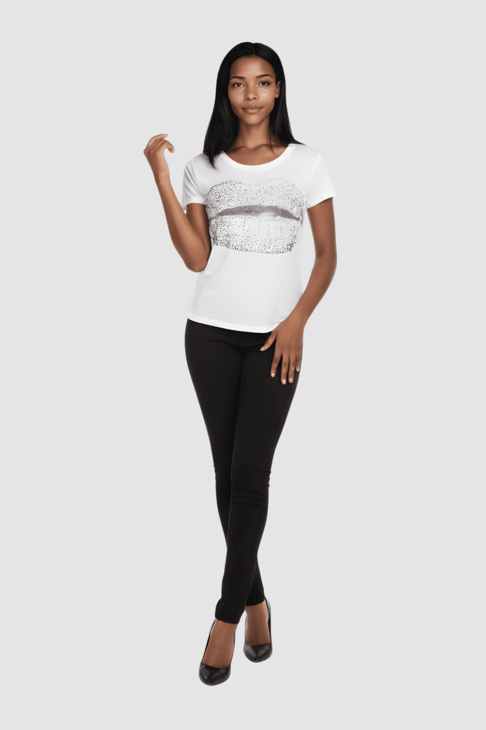 BLANK T-shirt with print design Ref: SI-270004 for wholesale on Faire0