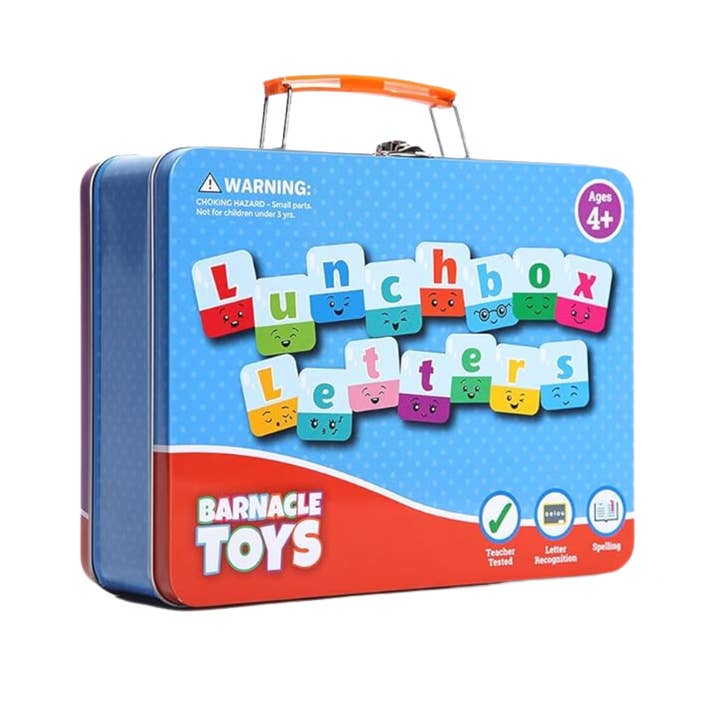 Lunchbox Letters for wholesale by Barnacle Toys