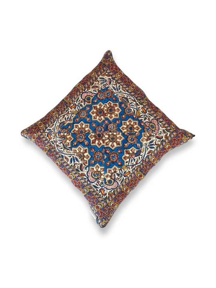 AFROZAN Handtryckt Kuddfodral - Flerfärg-02 för wholesale av Afrozan Fashion House