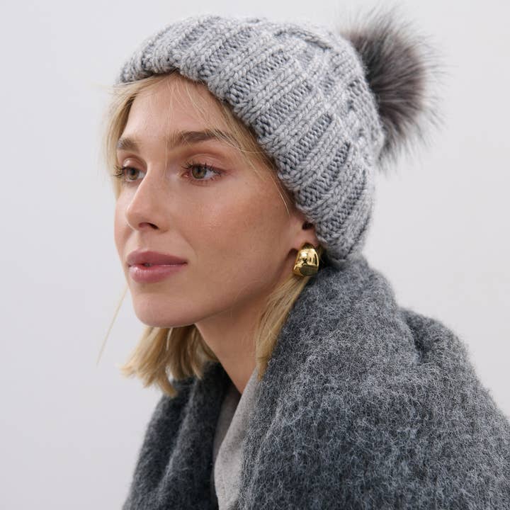 Angels Whisper Accessories - Wholesale Beanie - Women's - Ambrosia Chunky Knit Beanie