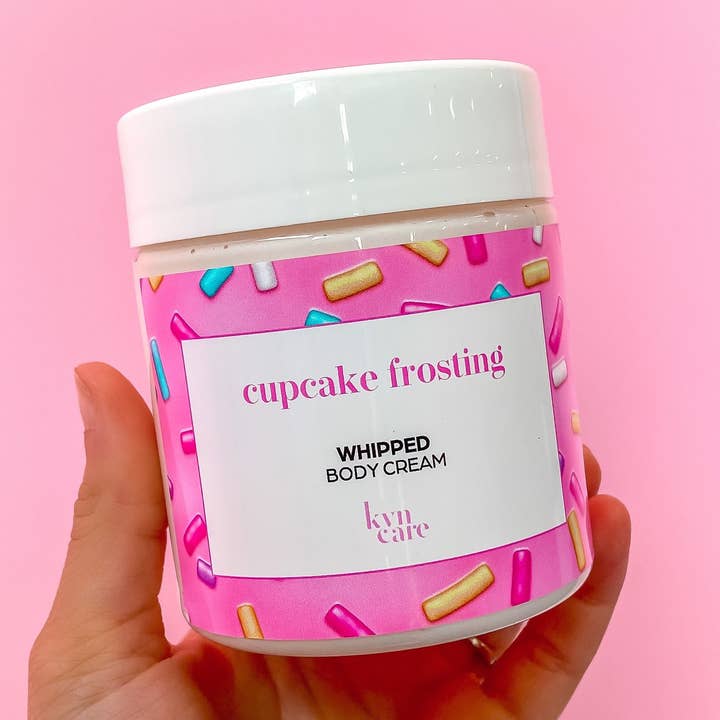 Cupcake Frosting Whipped Body Cream for wholesale by KynCare