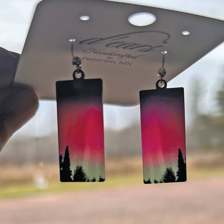 d'ears inc. - Wholesale Dangle Earrings - Spotlight Aurora Acrylic earrings, sterling silver hooks4