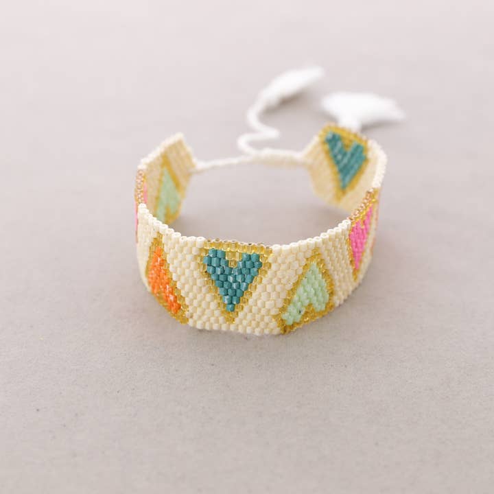 La Cuerda De Sol - Wholesale Snap Jewelry - Etnica Macrame Beads Bracelet