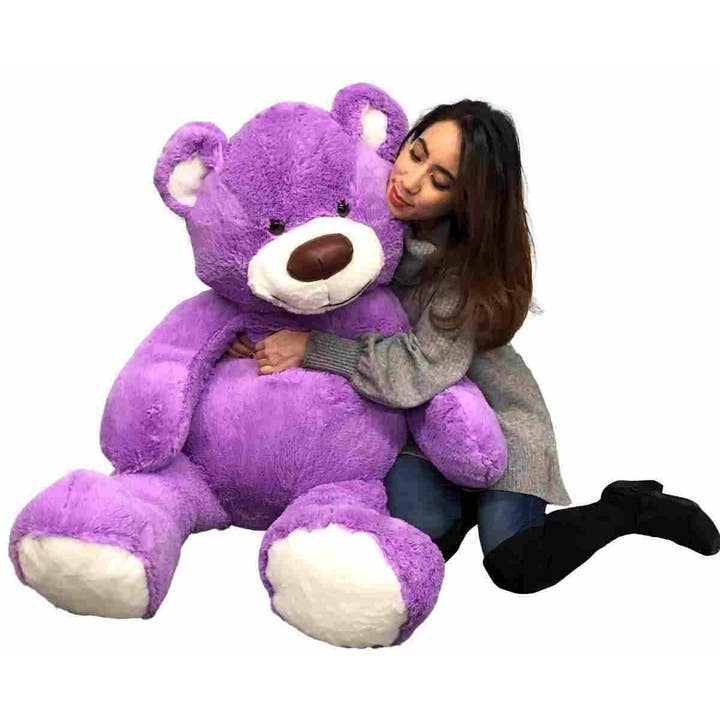 Big Plush - Wholesale Stuffed/Plush Toy - Kids & Baby - Big Plush 5 Foot Giant Purple Teddy Bear 60 Inches 152 cm