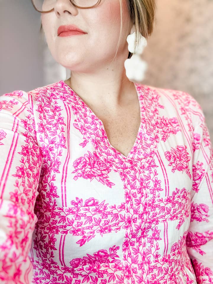 Heart of Grace - Wholesale Dress - Women's - Pink Georgia Dream DressÂ