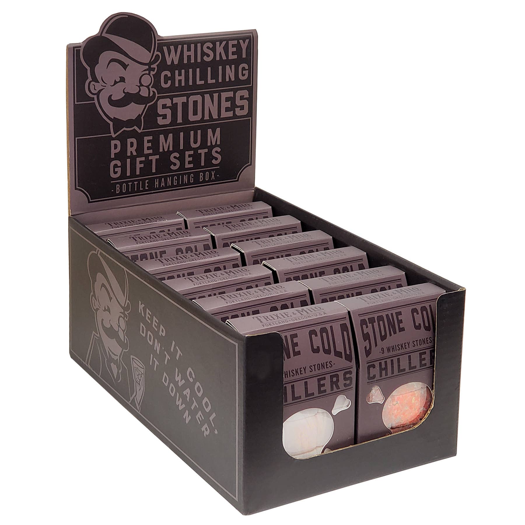 Lucky Jack - Wholesale Drink Chilling Cubes - Stone Cold Chillers – Whiskey Stones Set (12pk)1