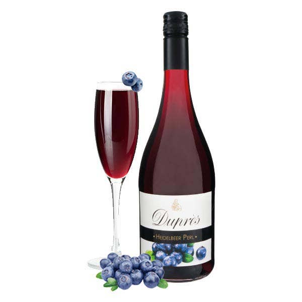 Duprès - Wholesale Non-Alcoholic Wine - Duprès Blueberry Perl0
