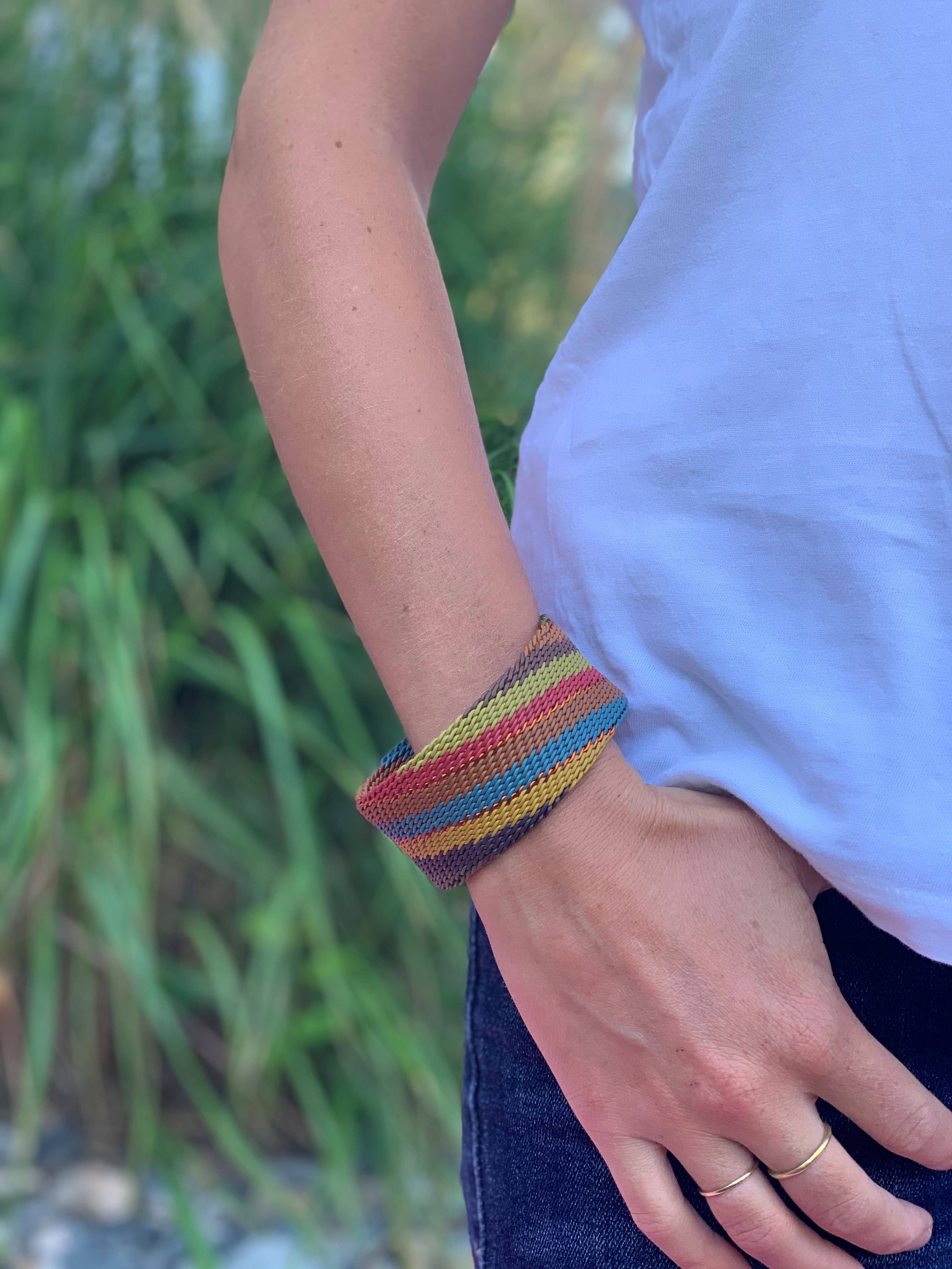 Bridge for Africa - Wholesale Decorative Plate/Dish/Bowl - TW Collection - Painted Desert13