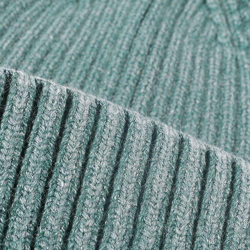 Dipped Shop - Vendita all'ingrosso Berretto - Donna - Cappello in maglia a coste lavata Beanie tinta unita DPH05137