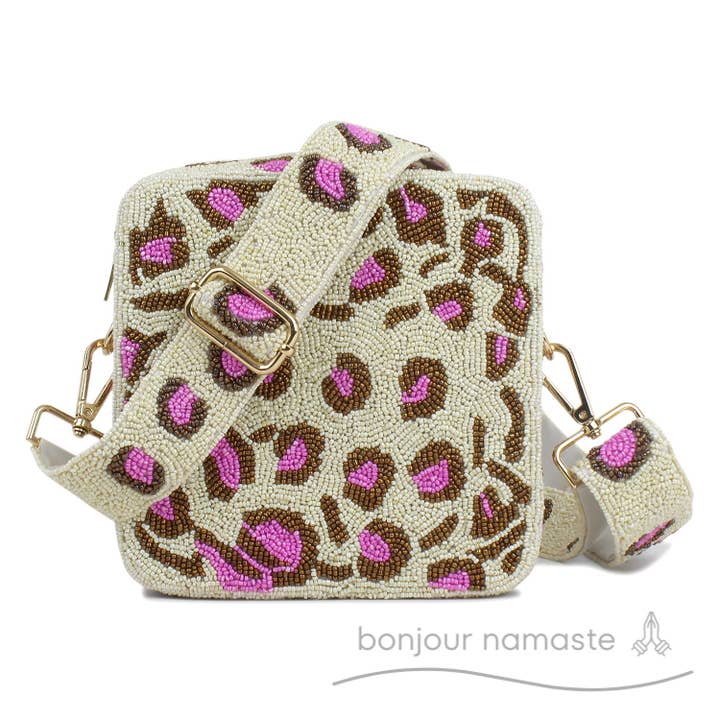 Hand-Beaded Animal Sling Bag | Lightweight Bestseller for wholesale by Bonjour Namaste