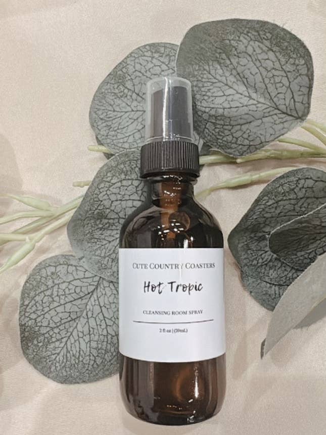 Hot Tropic Room Spray for wholesale by Cute Country Coasters, LLC