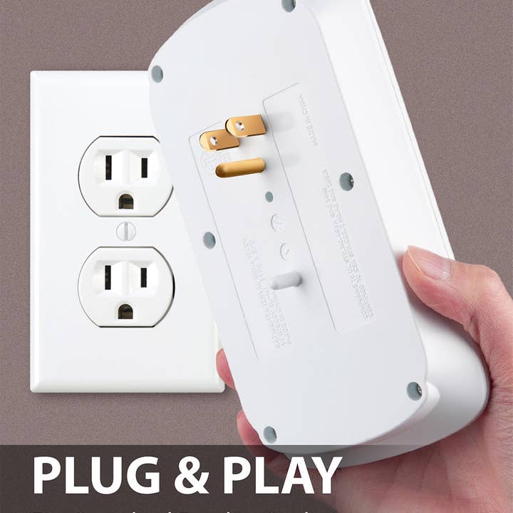 Fosmon - Wholesale Power Adapter - 6 Outlet 1200 Joules Surge Protector with 2 USB Ports4