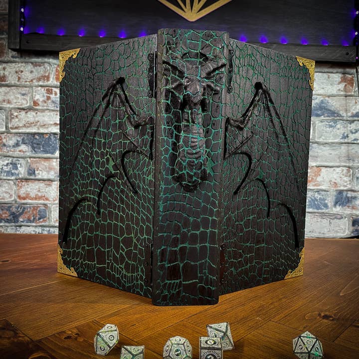 Fandomonium - Wholesale Board Game - Book Of The Black Dragon Dungeon Master Screen3