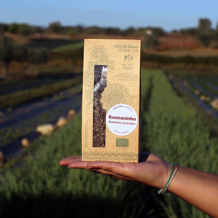 37. Té de hierbas «Flor de romero» Bio 40g para venta al por mayor de Ervas da Zoé