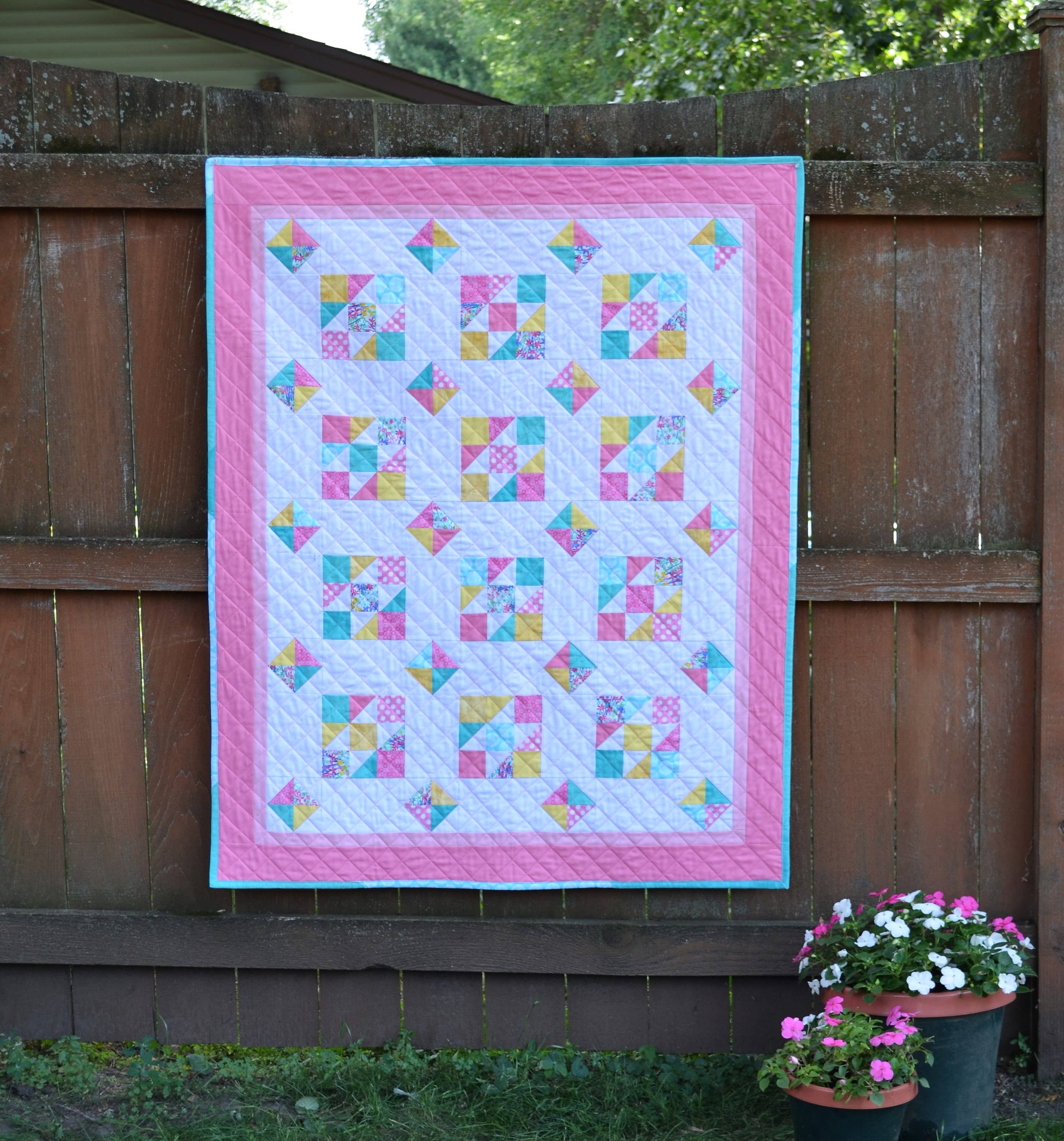 Purple Daisy Quilt Designs - Wholesale Quilt - Quinn Quilt Pattern2