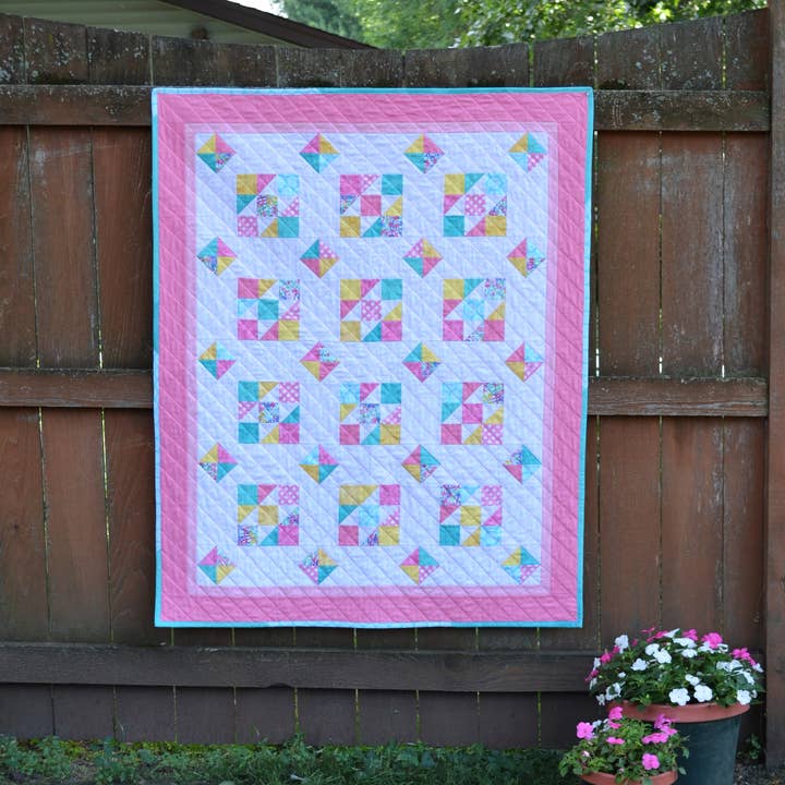 Purple Daisy Quilt Designs - Wholesale Quilt - Quinn Quilt Pattern2