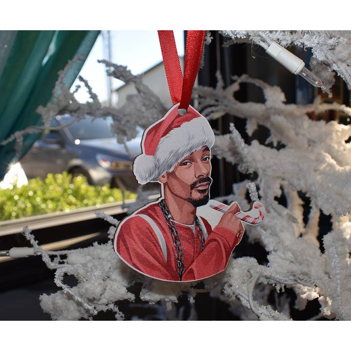 Buy Socks You All - Venta al por mayor Adornos - Adorno Navideño de Madera Estrella del Hip Hop3