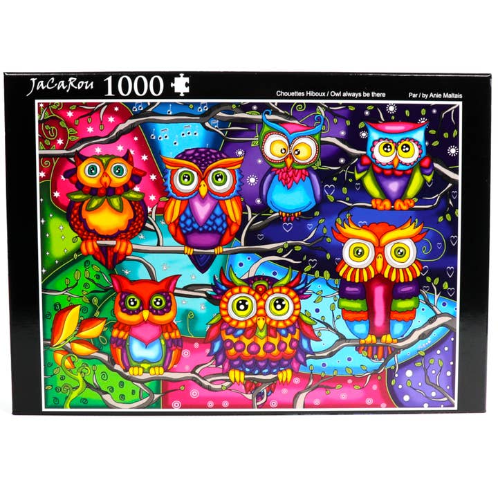 JaCaRou Puzzles Inc. - Wholesale Puzzle - Adult - Owl Always be There 1000pcs Jigsaw Puzzle2