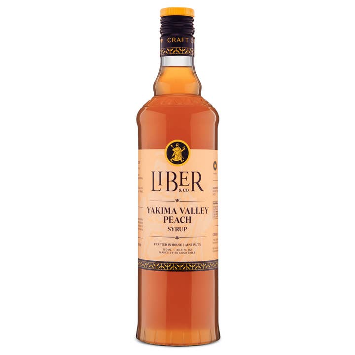 Sirop de pêche Yakima Valley pour la vente par Liber & Co.