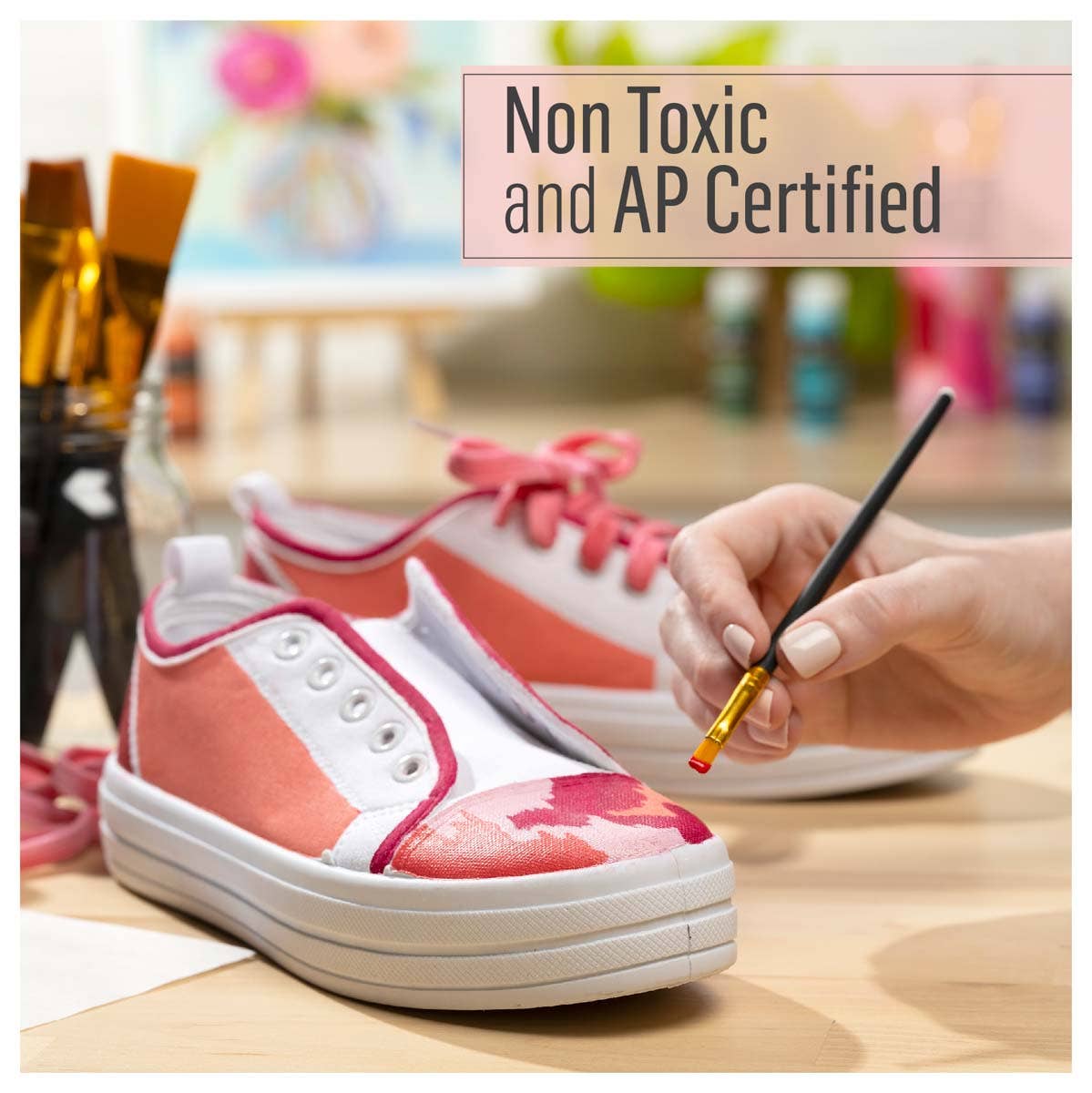 Plaid Crafts - Wholesale Craft Supplies - FolkArt Multi-Surface Metallic Paint 2oz42