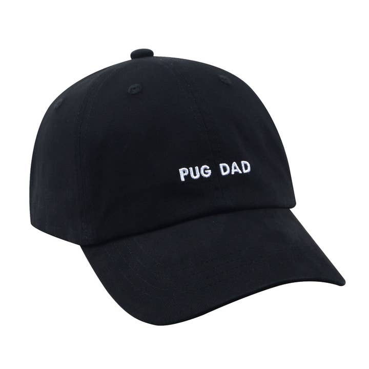 HATPHILE - Wholesale Baseball Cap - Men's - Hatphile Pug Dad Soft Baseball Cap