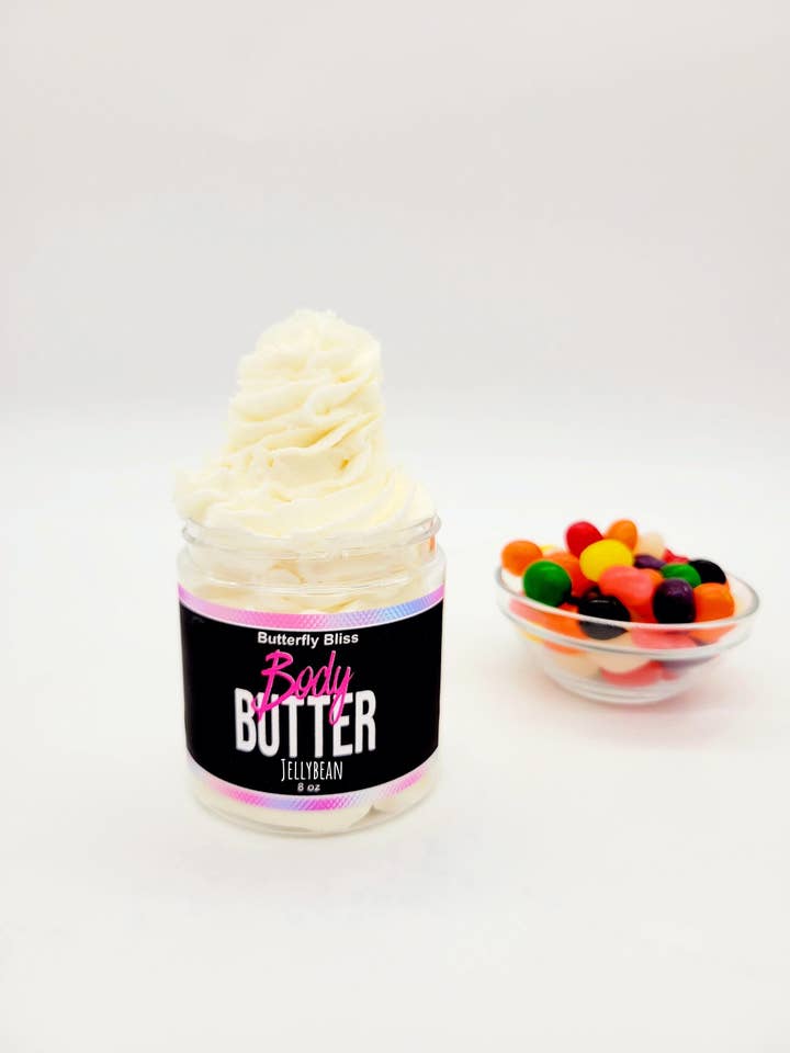 Pisket sheasmør | Kropssmør | Fugtighedscreme | Bad og krop | Sheasmør | Kakaosmør | Mangosmør | Vegansk hudpleje organisk for engroshandel hos Butterfly Bliss