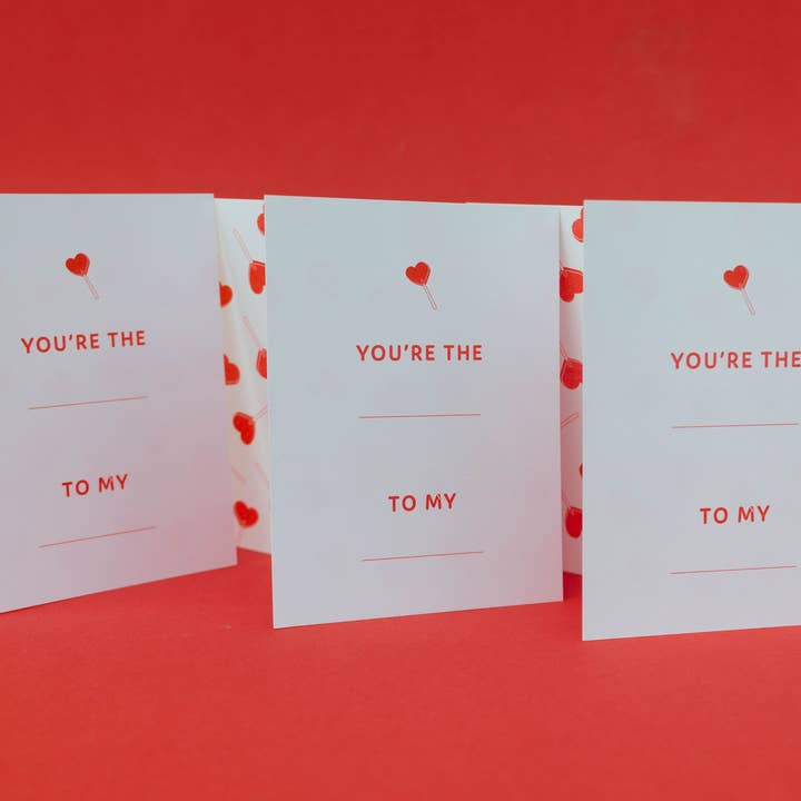 M.C. Pressure - Wholesale Valentine's Day Card - You're The Blank To My Blank Valentines2