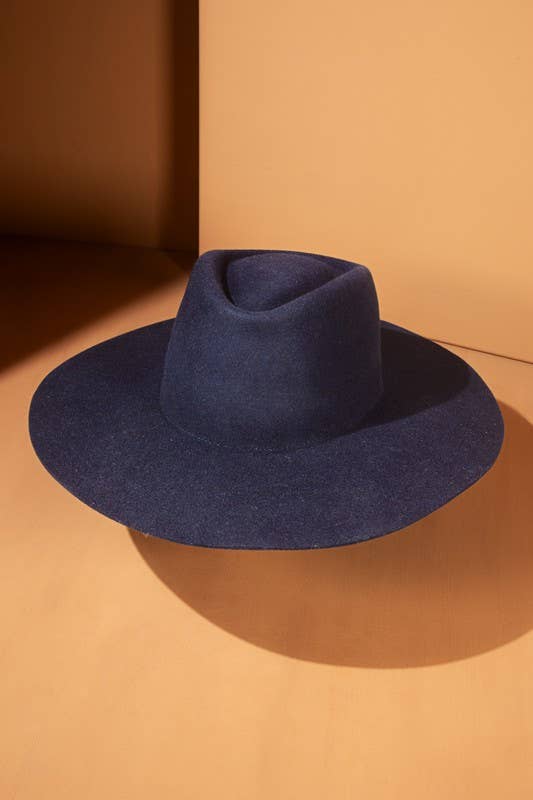 Urbanista - Wholesale Fedora - Women's - 100% Australian Wool Triangular Panama Hat-Blank23