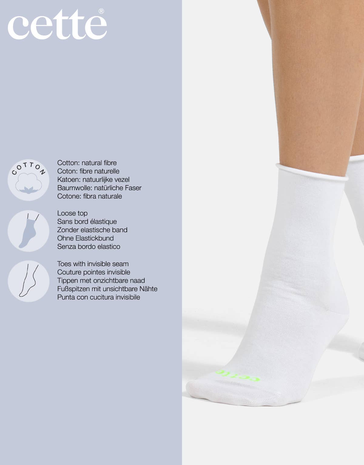Cette - Wholesale Socks - Women's - Women Cotton Socks Without Elastic Band, Soft Cotton Socks5