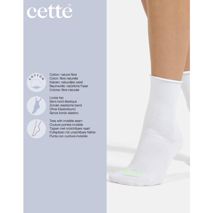 Cette - Wholesale Socks - Women's - Women Cotton Socks Without Elastic Band, Soft Cotton Socks5